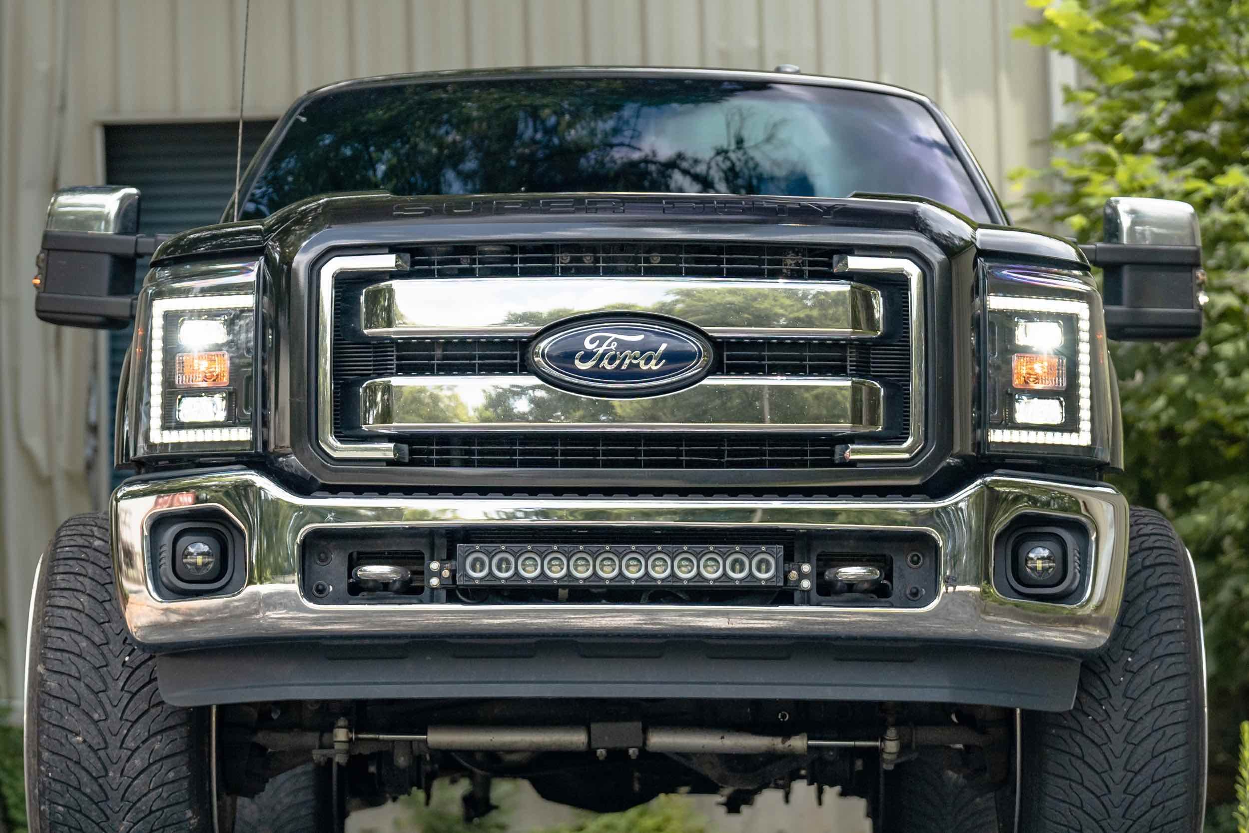 Ford Super Duty (11-16): XB Hybrid LED Headlights LF553